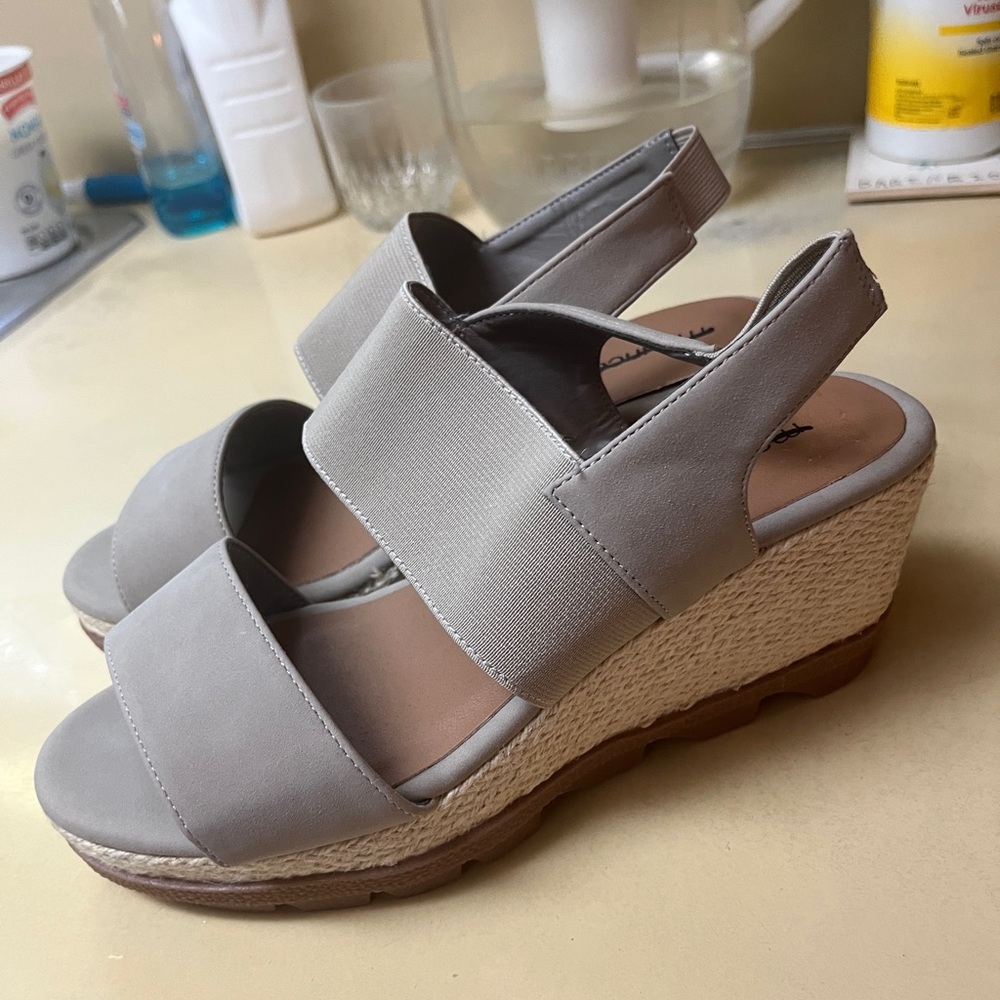 Maurice’s Espadrille Wedges